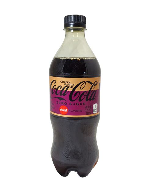 FRESH 20oz Cherry Vanilla Coca Cola Coke Zero - Soda Emporium