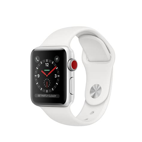 MTGG2LL/A - $273 - Apple Watch Series 3 (GPS + Cellular, 38mm) - Silver ...