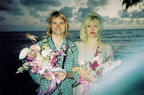 Rare Photos of Courtney Love and Kurt Cobain on Their Wedding Day in Hawaii, 1992 ~ vintage everyday