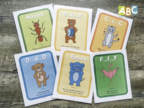 Resources - Flashcard Ideas — ABC See, Hear, Do