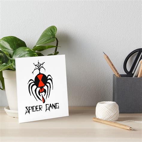 "Lil Darkie Spider Gang" Art Board Print by YourayShop | Redbubble