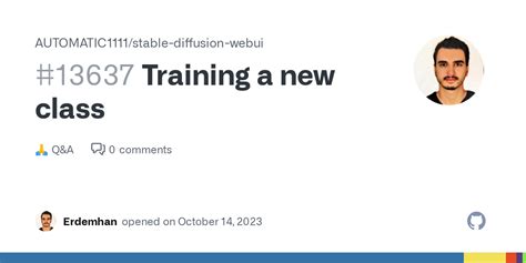 Training a new class · AUTOMATIC1111 stable-diffusion-webui ...