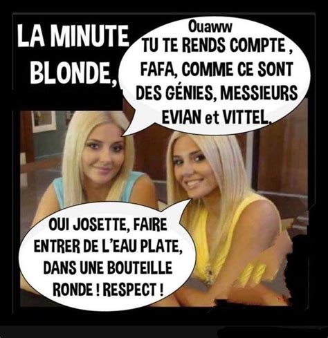 Elles sont fortes nos blondes | Blague de blonde