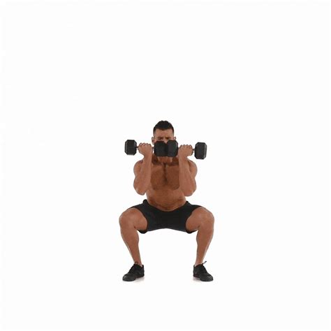 770 Dumbbell Squat Illustrations, Royalty-Free Vector Graphics Clip Art IStock Man Dumbbell ...