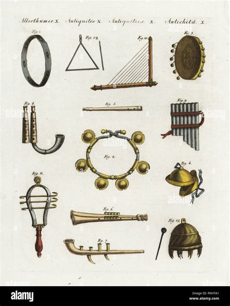 Egyptian musical instruments hi-res stock photography and images - Alamy