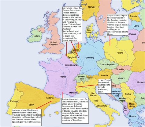 Revision on the War of the First Coalition- battle... : A Level History ...