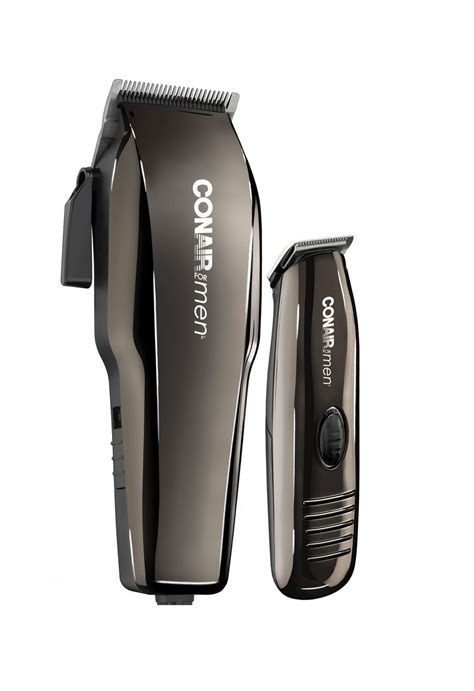 Conair for Men 20 pc Titanium Motor Clipper Haircut Grooming Kit with Bonus Titanium Precision ...