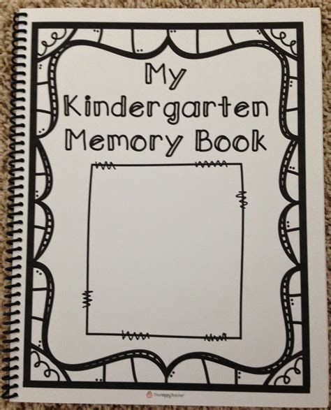 Kindergarten Memory Book Printables