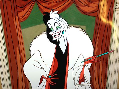 Cruella Da Vil from 101 Dalmations | Disney, Disney villains, Disney springs