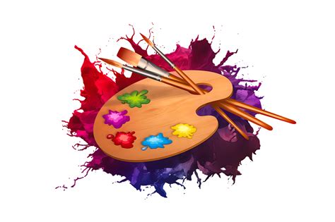 Download Paint Brush, Pallet, Splash. Royalty-Free Stock Illustration Image - Pixabay