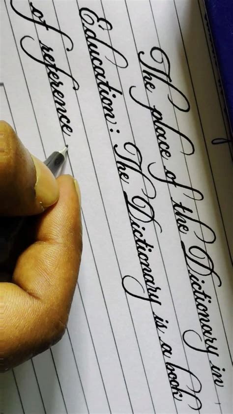 Modern cursive handwriting | Kalligraphie für anfänger, Altdeutsche ...