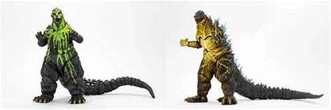 Variants Revealed for the NECA Godzilla 2003 and Godzilla 1989 Figures