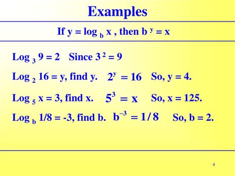 PPT - §3.3 Logarithmic Functions. PowerPoint Presentation, free download - ID:4209583