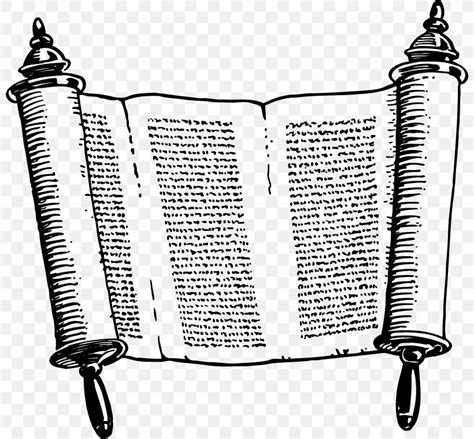 Sefer Torah Scroll Clip Art, PNG, 800x761px, Sefer Torah, Black And White, Furniture, Jewish ...