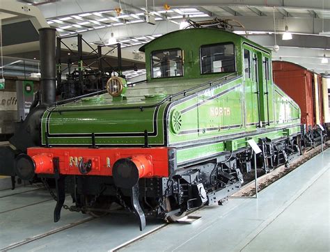 A North Eastern Railway electric steeplecab locomotive, built 1903 & operational from 1905 ...