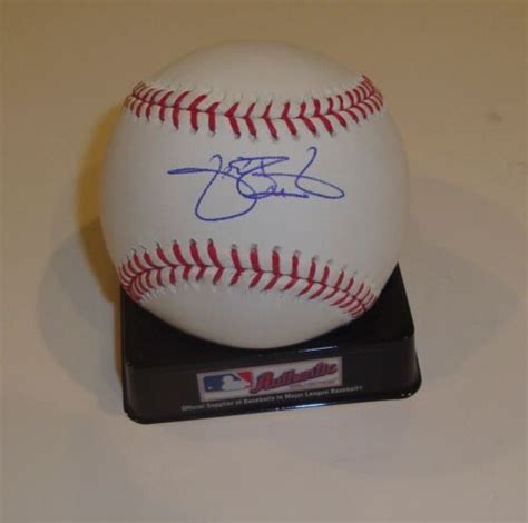 Jake Peavy Signed Baseball w/COA Official MLB 2012 Chicago White Sox Cy ...