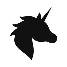 Unicorn Head Silhouette Free Stock Photo - Public Domain Pictures