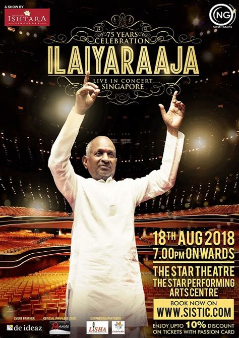 75 Years Celebration - Ilaiyaraaja Live In Concert - The Star PAC