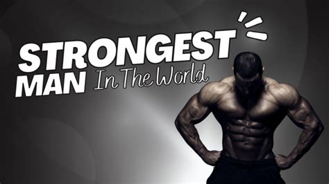 Top 10 Strongest Man In The World Ever 2023 – Strongman Athletes ...