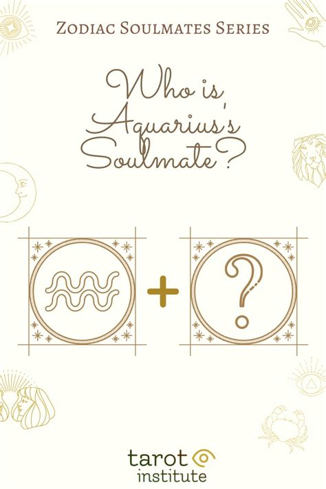 Who is Aquarius’s Soulmate? [Zodiac Soulmates Series]