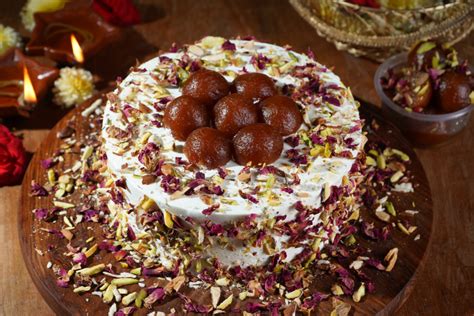 Gulab Jamun Rose Cake – Prime Cakes