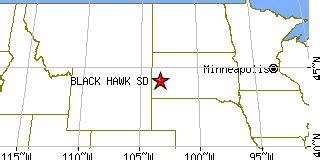 Black Hawk, South Dakota (SD) ~ population data, races, housing & economy