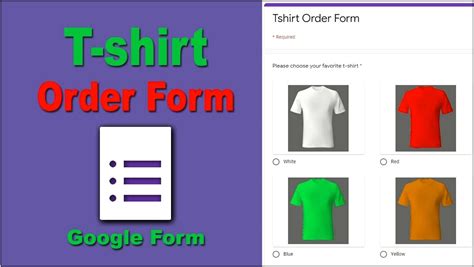 Free Blank T Shirt Order Form Template - Templates : Resume Designs #BNv4nA5JKw