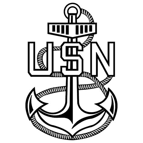 Official Navy Anchor Logo