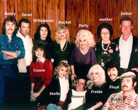 Dolly Parton family - a singing and a big one!