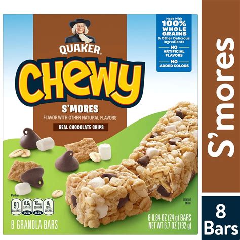 Quaker Chewy S'mores 8ct - Dover Mart