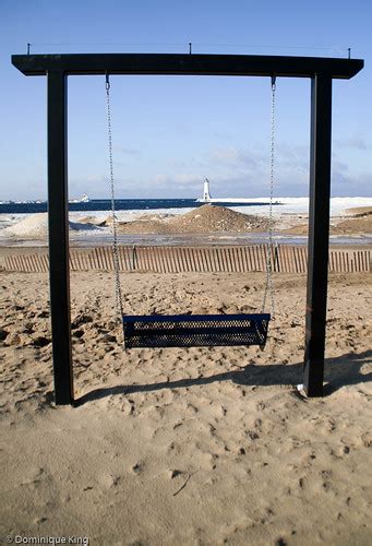 Photo Friday: Frankfort, Michigan, beach in winter - Midwest Guest