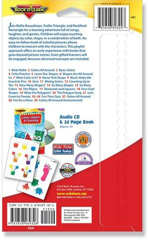 colors-shapes-counting-audio : rock n learn : Free Download, Borrow, and Streaming : Internet ...