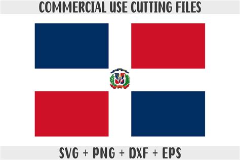 Dominican Republic Flag SVG, PNG Graphic by Zoomksvg · Creative Fabrica