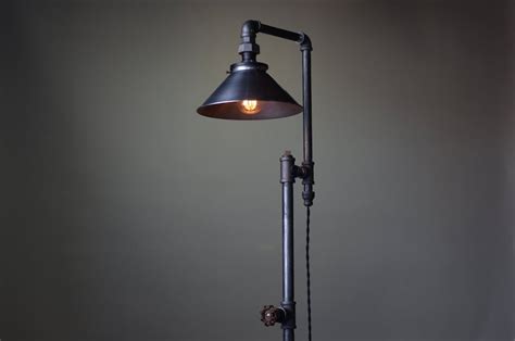 Floor Lamp Industrial Style Steel Shade Industrial - Etsy