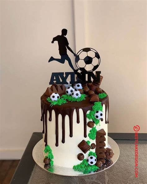 50 Soccer Cake Design (Cake Idea) - October 2019 | Soccer birthday ...