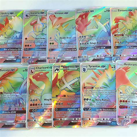 POKEMON CARD PACK V GX EX VMAX VINTAGE RAINBOW FULL ART HOLO CLASSIC RANDOM PACK Collectible ...