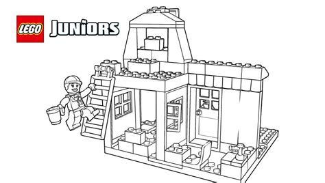 Lego House Coloring Pages - Yunus Coloring Pages