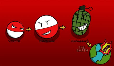 The new Voltorb Evolution by HappyWhite on DeviantArt