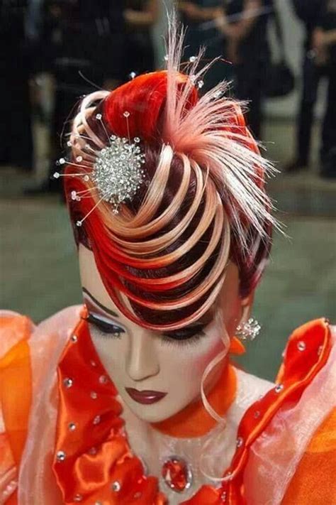 OMC HairWorld Championships, Fantasy hair competition #hotonbeauty fb.com/hotbeautymagazine ...