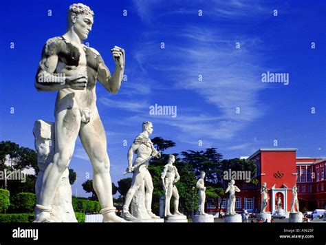 Olympic stadium Rome Italy Stock Photo - Alamy