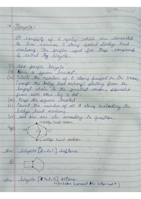 SOLUTION: Iupac nomenclature of bicyclo spiro compounds - Studypool