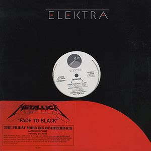 Metal Music Portal: Metallica - Fade to Black [Single] 1985