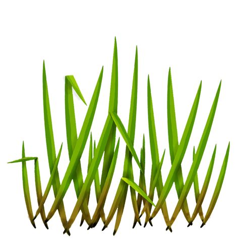 Stylized Grass And Bush Textures - Grassbrushcc001.Png