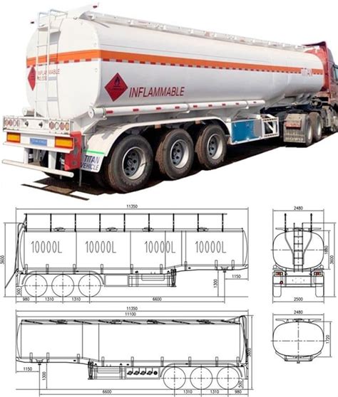 Petrol Tanker for Sale - Use Tri Axle 45000 Liters Petrol Tanker ...