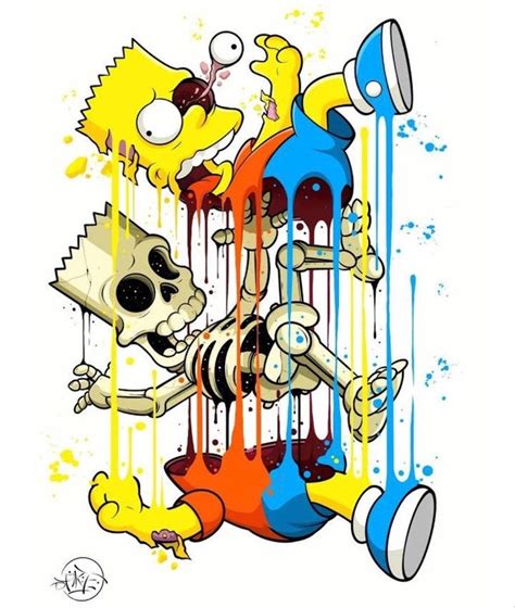 Pin by Oliver Evergloff on Simpsons Forever | Graffiti cartoons, Simpsons art, Simpsons drawings