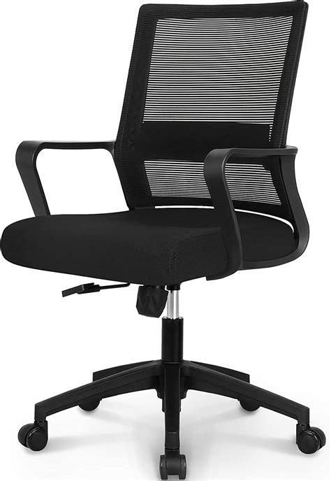 Aero Ergonomic Office Operator Swivel Chair Mesh Backed Fabric Black BRAND NEW Office Equipment ...