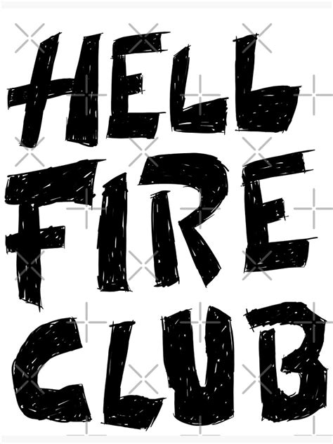 "hellfire club stranger things" Poster for Sale by neelsharma01 | Redbubble