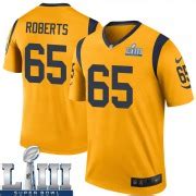 Youth Los Angeles Rams Boogie Roberts Gold Legend Color Rush Super Bowl LIII Bound Jersey By Nike
