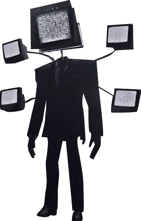 For some reason large tv man remind me of slenderman a lot : r/skibiditoilet