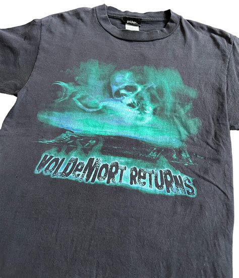 Vintage y2k Harry Potter Shirt Voldemort Returns Movi… - Gem